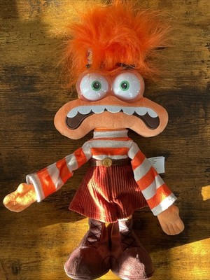 Disney Pixar Inside Out 2 Anxiety Talking And Shaking Plush Just Play 14'' Toy