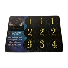 WizKids Pirates of Davy Jones' Curse #128  Explorer Cursed Crew Unpunched CSG