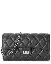 Tiffany & Fred Paris Quilted Leather Crossbody Women's