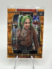 2022 Panini WWE - Orange Flash Prizms - #34 Shotzi