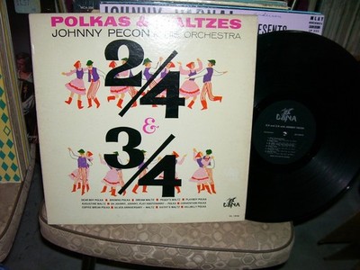 JOHNNY PECON, Button Box, Polka Music, Dana # 1304