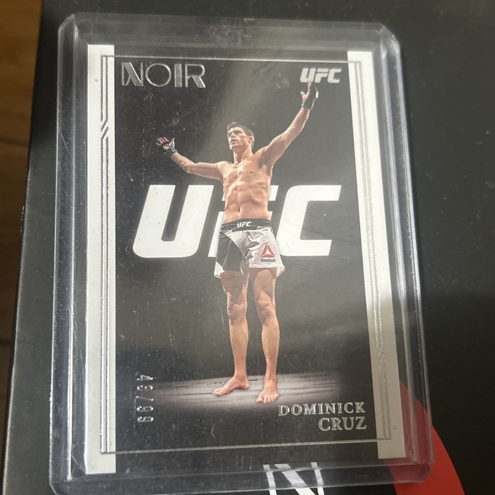 2021 Panini Chronicles UFC #337 Dominick Cruz Noir /99 Bantaweight