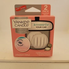 Yankee Candle Charming Scents Pink Sands Fragrance Refill (2 Pack Refill) NIB 