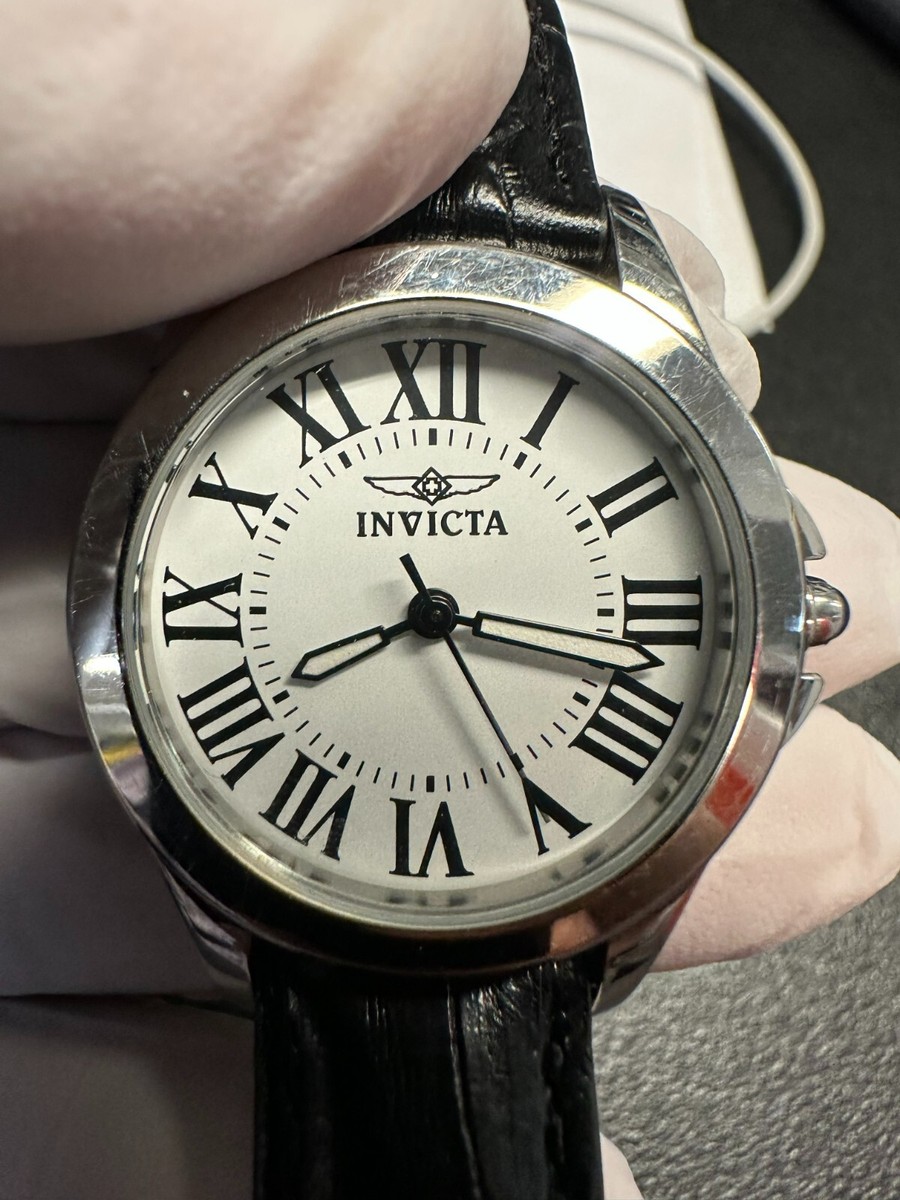 Invicta Angel 14988 Womens Gold White Roman Dial Watch New Battery Quartz Ladies INVICTA ANGEL LADIES QUARTZ WRISTWATCH MODEL 14988 | eBay main image 4