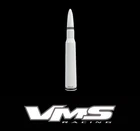 VMS RACING BILLET 5.5" 50 CAL WHITE BULLET SCREW IN ANTENNA FOR CHEVY SILVERADO