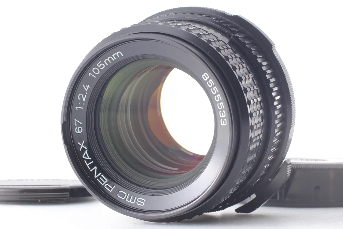 カメラ レンズ アサヒペンタックス f2.4 105ミリ 付属品付き カメラ レンズ アサヒペンタックス f2.4 105ミリ 付属品付き カメラ