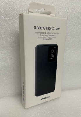 Samsung Smart Clear View Cover for Galaxy S22+ - Black