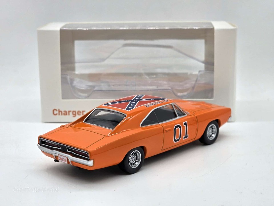 Voiture Miniature 1:43 General Lee - Dodge Charger 1969 Dukes Of Hazzard Par Norev