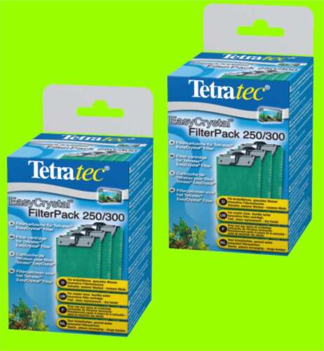 Tetratec 2 x EasyCrystal 250/300 FilterPack 6 Tetra Filterkartuschen Kombipack