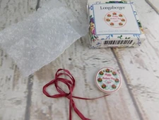 Vtg Longaberger Basket "1998 Happy Mothers Day"  Hang Tag Tie On New w/ Box