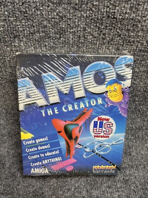 Amos The Creator Amiga Computer Game Brand New Sealed US Version