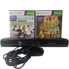 Kinect Sensor Microsoft XBOX 360 w/ Kinect Ad...