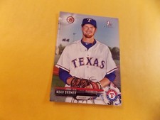 Noah Bremer Texas Rangers 2017 1st Bowman Draft Baseball