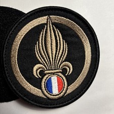 Toppa,Patch-Legione Straniera- Ricamata -Dm.cm.8-Legión Etrangere