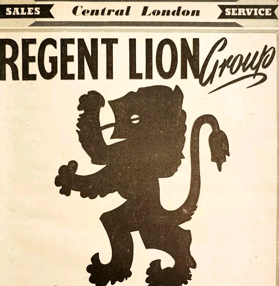  1957 regent lion carros usados anúncio de importação de londres autocar automobilia dwpp1 