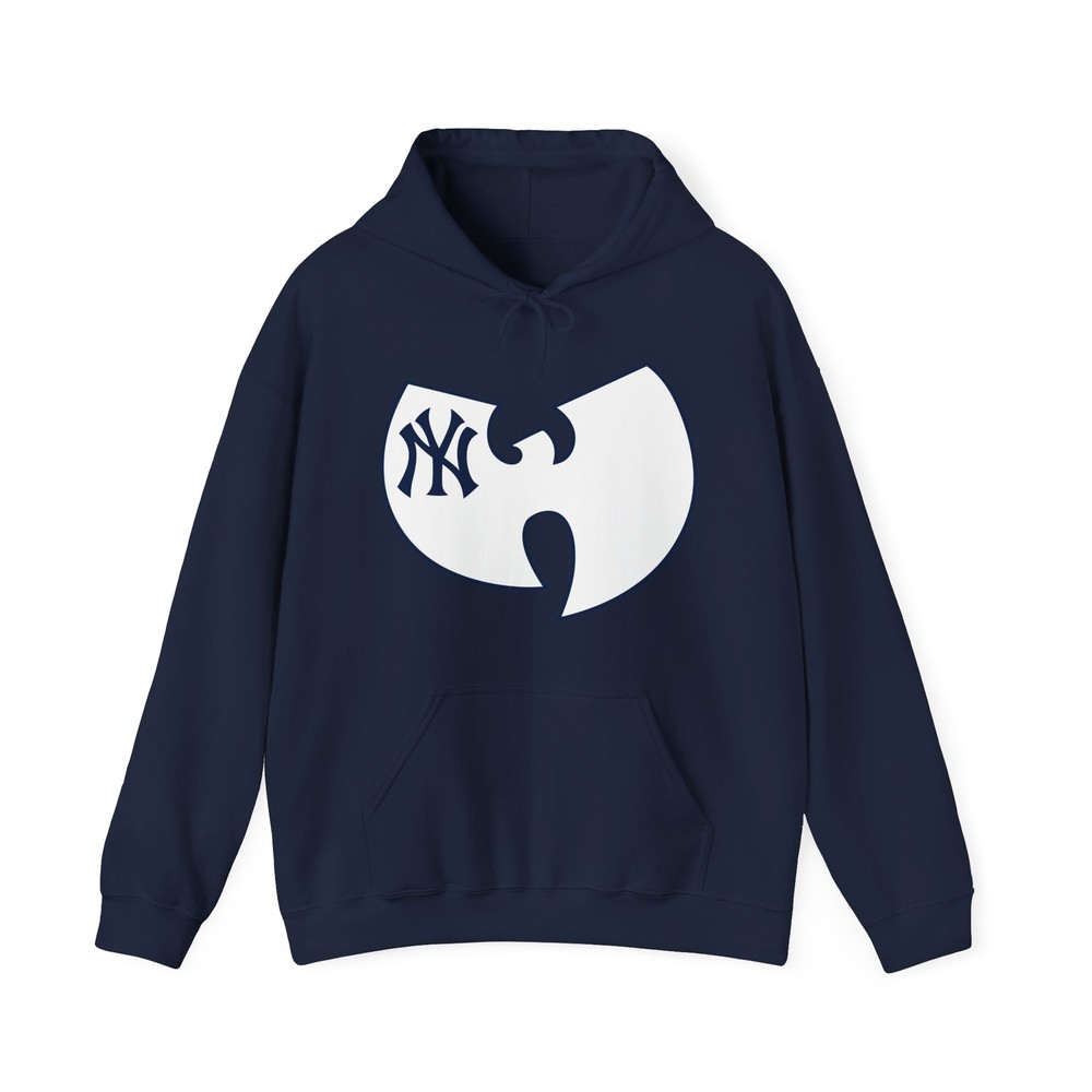 New York Yankees Wu-Tang Clan Gildan Hoodie Baseball Style