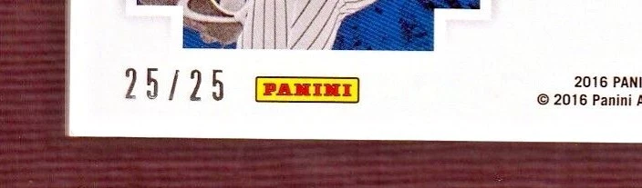 2016 Panini Pantheon Dwight Gooden Script 20 Dual Jersey Auto 25/25 Mets - Image 4 of 4