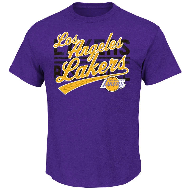 NBA Basketball T-Shirt LOS ANGELES L.A. LAKERS That's the Stuff von Majestic