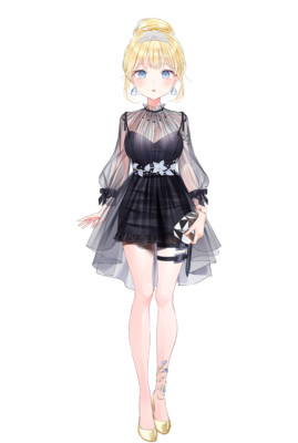 Amelia Watson HoloLive Vtuber Waifu Weatherproof Anime Sticker 6'' Car Decal