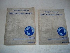 2001 Ford Escort Shop Manual Set Original Service Books Repair Oem Original Ebay