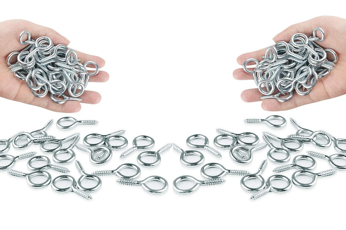 200 Viti Ad Anello 14mm | Occhielli A Vite Per Fai Da Te, Gioielli E Legno - Heuskay - Foto 6