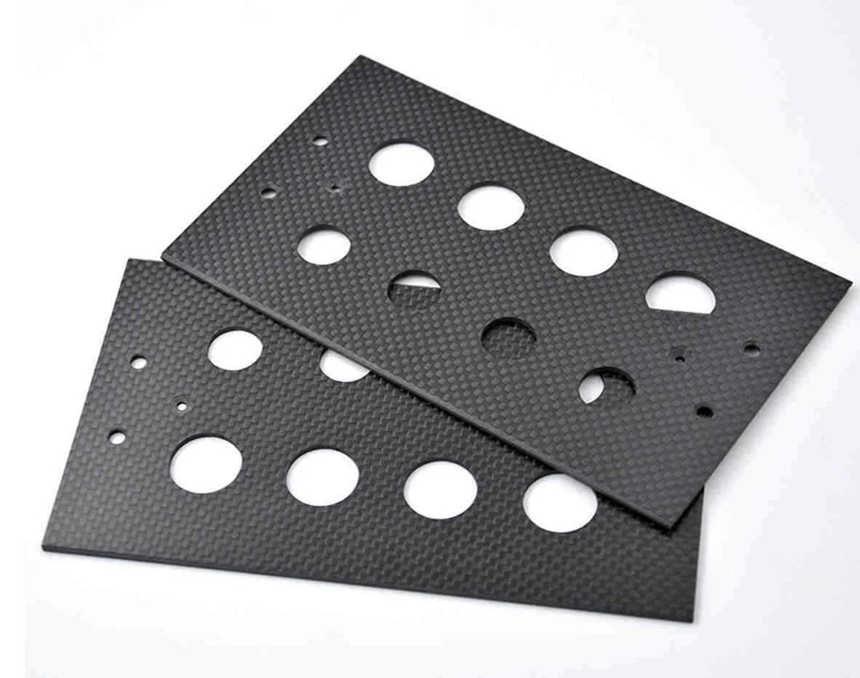 Carbon Fibre Sheet 3k Rigid 100% Carbon Matte Plain 1,2,3,4,5mm UK Supplier! - Image 2 of 4