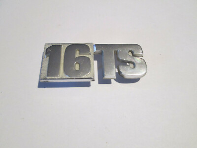 Emblème / Sigle Logo 'R16' Pour Renault R16 - Pièce D'origine - Occasion Bon état