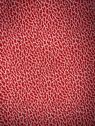 Tissu moderne textile mélangé rouge et blanc larg 110 cm x H 200 cm réf B97 - Picture 2 of 3
