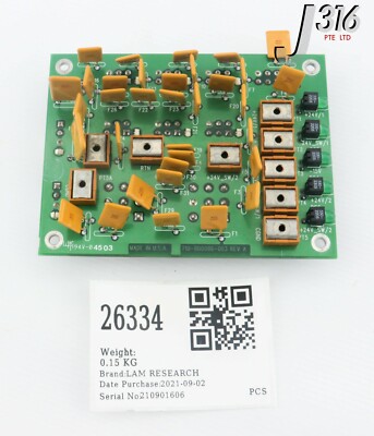 26334 LAM RESEARCH PCB, DC DIST, PM, 300MM 810-800086-004