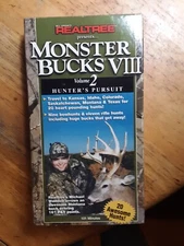 REALTREE PRESENTS MONSTER BUCKS VIII VOLUME 2 (VHS) Dale Earnhardt, David Blanto