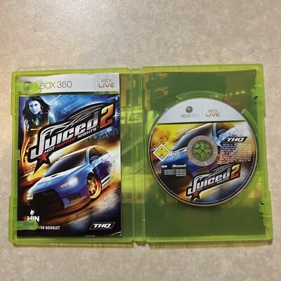 Juiced 2: Hot Import Nights - Microsoft Xbox 360 Game PAL - Manual