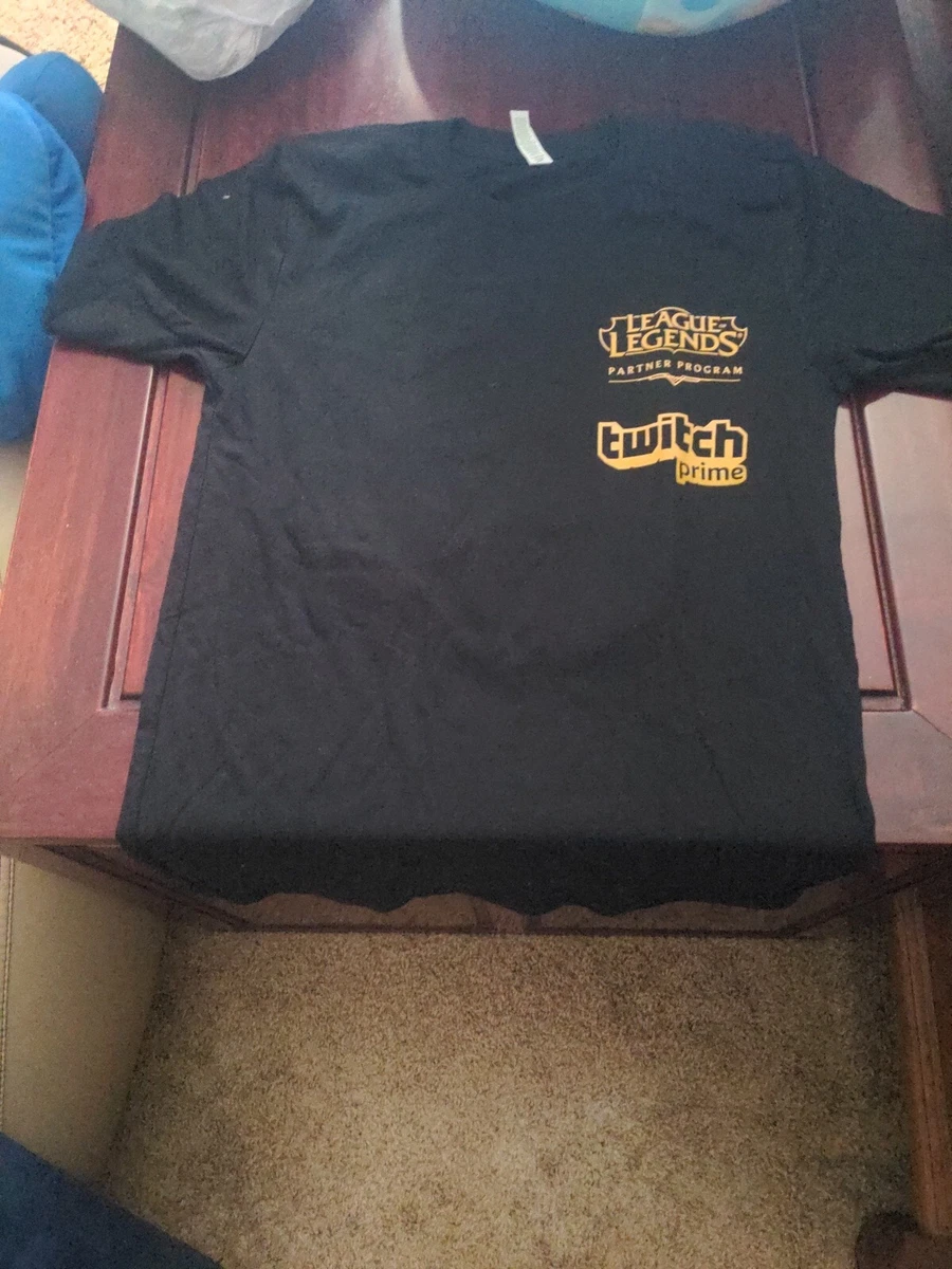 NEW Twitchcon League of Legends Partner Program Twitch Prime Graphic T-shirt  2XL