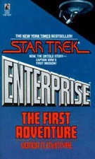 Enterprise: The First Adventure (Star Trek) - Paperback - GOOD