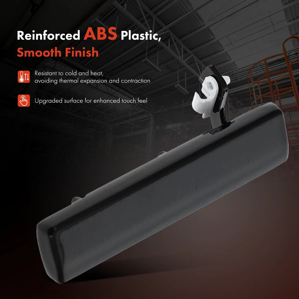 Manija de puerta exterior negra para conductor delantero y pasajero para Chevrolet Camaro Pontiac Foto 3 de 4