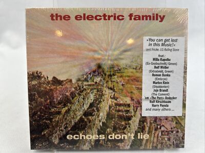 THE ELECTRIC FAMILY - Echoes Don't Lie (CD, 2020) German Rock NIB NEW SEALED