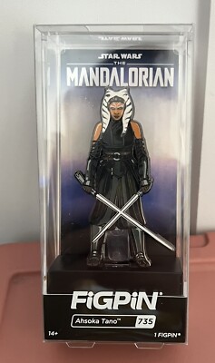 Disney Parks The Mandalorian Ashoka Tano Lucas Film Star Wars FigPin 735 Pin