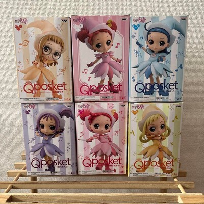 Ojamajo Doremi Q Posket Figur Hazuki Aiko Onpu Momoko 6er Set Japan