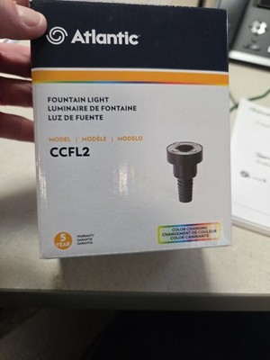 Atlantic Water Gardens Fountain Light CCFL2 2 WATT COLOR CHANGING