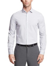 NWOT Calvin Klein Men's M Checkered Long Sleeve Button down Shirt
