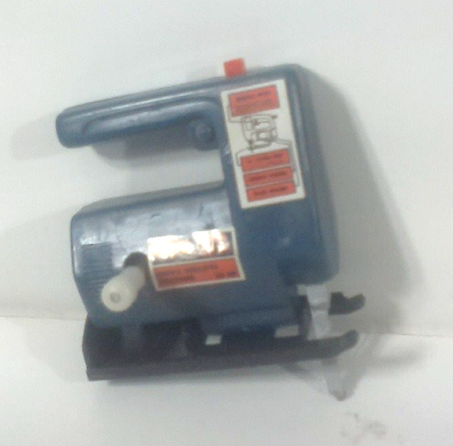 Imperial Toys Skil Jigsaw Sharp Workshop Power Tool Mini Wind Up Motor VTG 1988