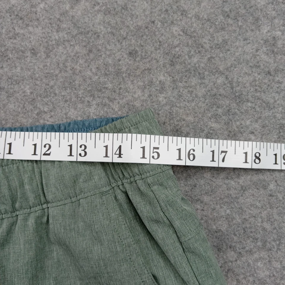 Eddie Bauer Shorts Mens Large Green Lined Swim Trunks Elastic Waist Drawstring - Image 4 of 4