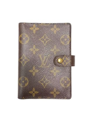 LOUIS VUITTON Agenda PM_Monogram Canvas Leather BRW Women's