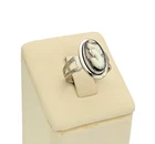 Vintage 925 Sterling Silver Cameo Ring - Size 6.5
