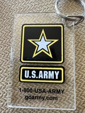Vintage Keychain U.S. Army