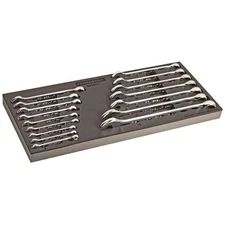 Wrenches Professional Technician Metric 16-Piece Chrome Vanadium Open End/Box En