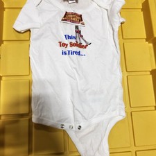 Vtg Radio City Music Hall Toy Soldier Baby Onr Piece 12mnth D25 3