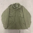 Vintage US Army Field Jacket Mens Medium M-65 60s Vietnam Military Parka Coat