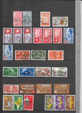 SUISSE   :  29   timbres  anciens-  92/3