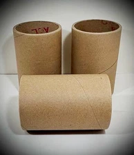 LOT 3: CARDBOARD TAPE / WRAP ROLLS 5" x 3.25" ~ ARTS CRAFTS YARN PET AQUARIUM...