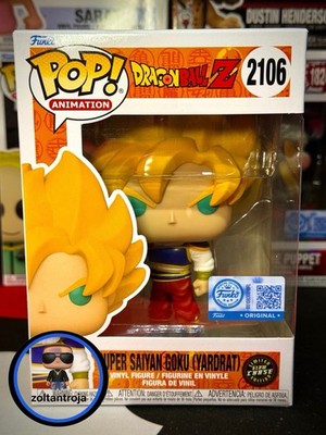 Funko Pop Dragon Ball - Super Saiyan Goku (Yardrat) Limited Glow Chase #2106